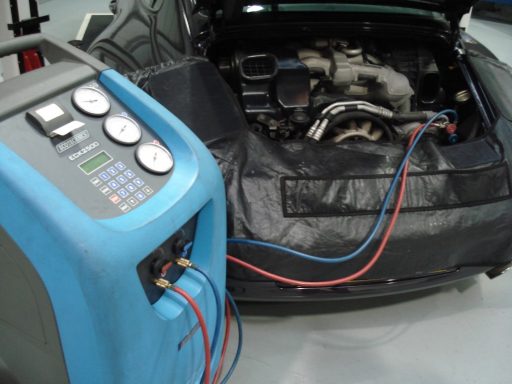 Car air conditioning regas service in Milton Keynes restoring effective cooling for a pleasant driving environment.